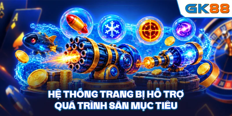 Hệ thống trang bị hỗ trợ quá trình săn mục tiêu