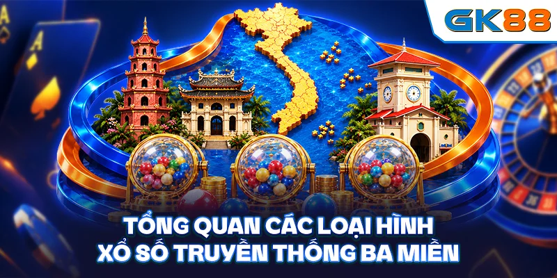 Tổng quan các loại hình xổ số truyền thống ba miền